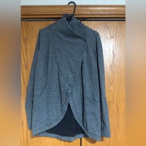 LULULEMON HEATHERED GREY CARDIGAN NWOT